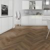 Lignum Core Truffle Oak Herringbone 2