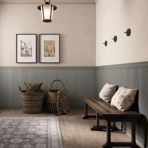 Boiseline and Chair Rail Salvia